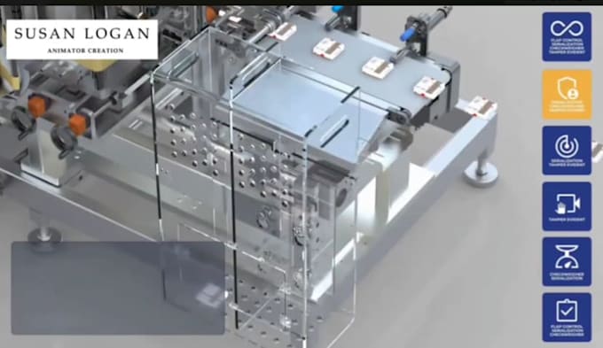 create 3d exploded view and product assembly animation for your product