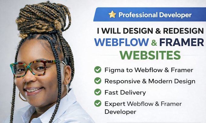design, redesign webflow framer website, figma to webflow, framer developer
