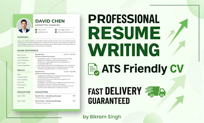 write an ats friendly resume CV and cover letter that helps you get shortlisted