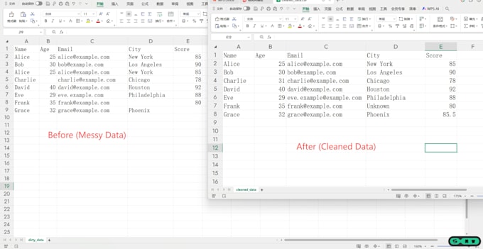 do python excel automation, csv and data processing