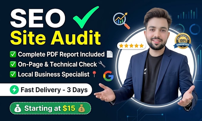 do technical SEO audit and website speed optimization