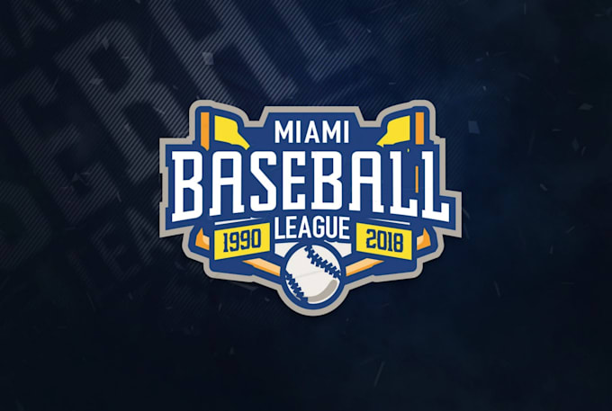 do amazing wonderful cricket, baseball logo design