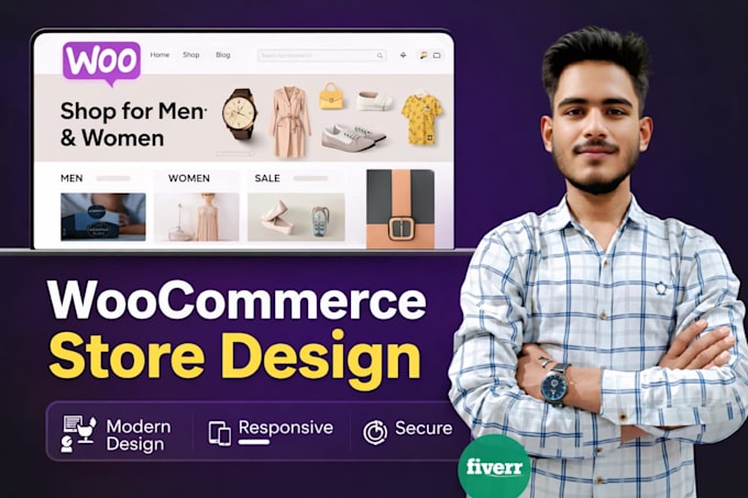build a professional woocommerce store and wordpress ecommerce website
