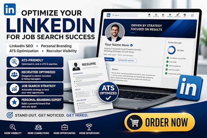 optimize linkedin job search and personal branding