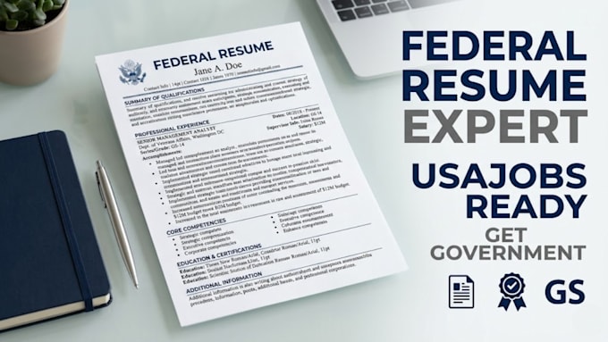 Write a professional federal resume for usajobs government jobs federal ...