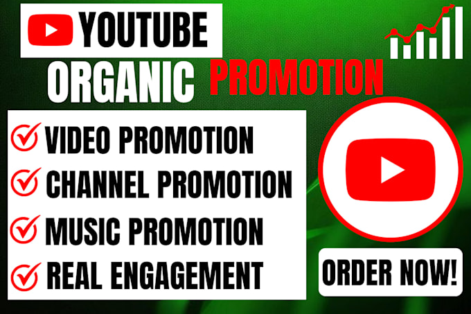 do organic youtube video promotion for channel