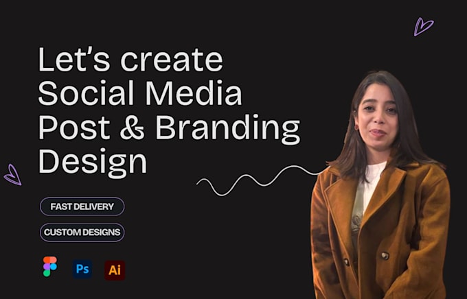 design social media posts and branding content