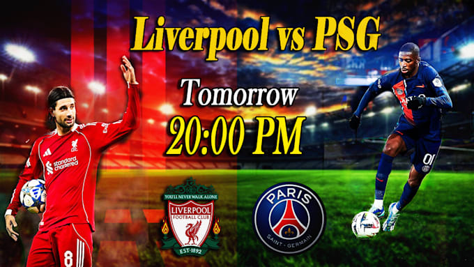 design create dynamic sport and football youtube thumbnail