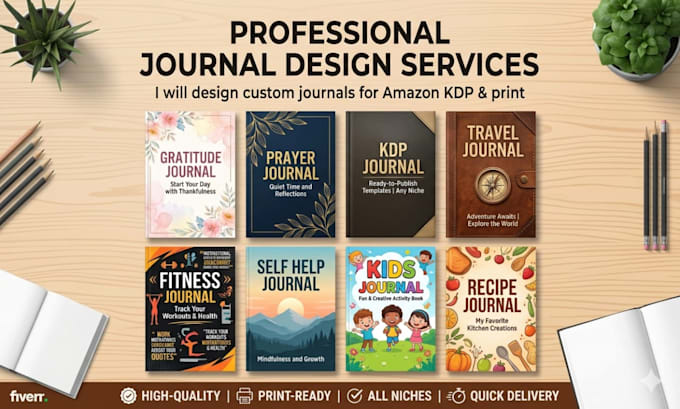 create prayer journal, gratitude journal self help journal design for etsy kdp