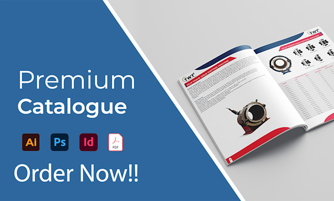 design catalogue, product sell sheet brochure and catalog