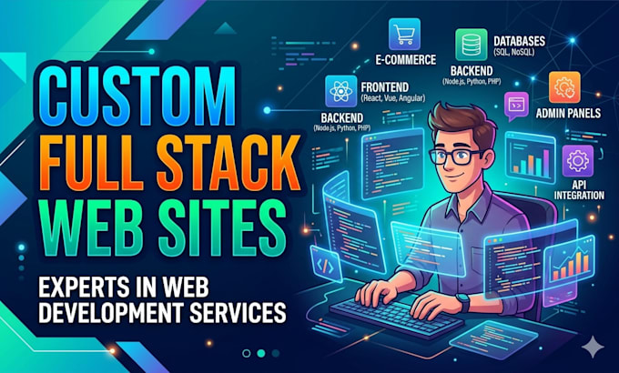 develop custom full stack ai powered websites using modern technologies