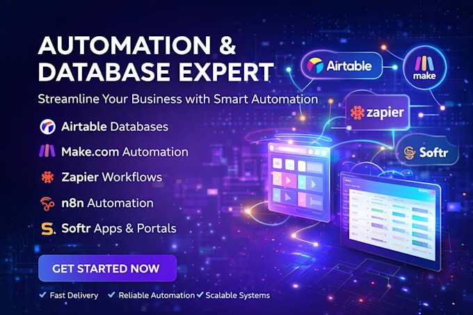 build airtable automation airtable database airtable softr webapp n8n automation