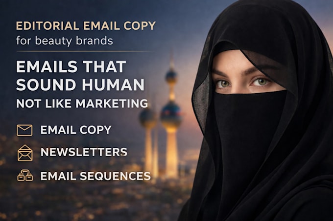 write email copy for beauty and wellness brands