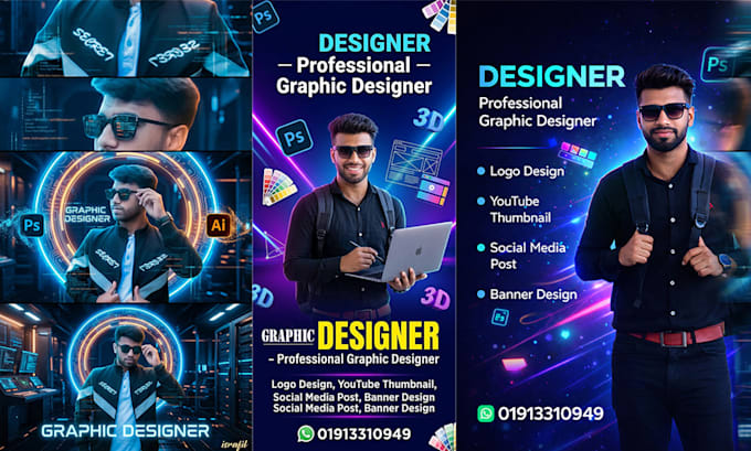 make professional and unique graphic designs