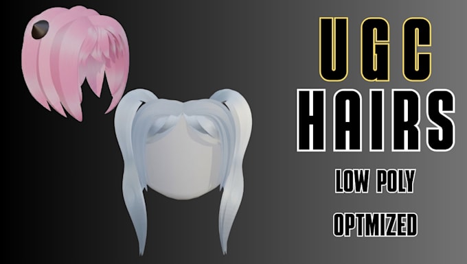 create roblox ugc hairs for sale