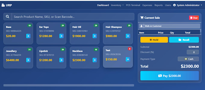 Build a custom point of sale pos system for your business by ...