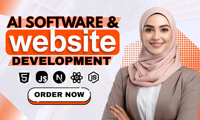 Do ai website, ai web application, ai software as full stack website ...