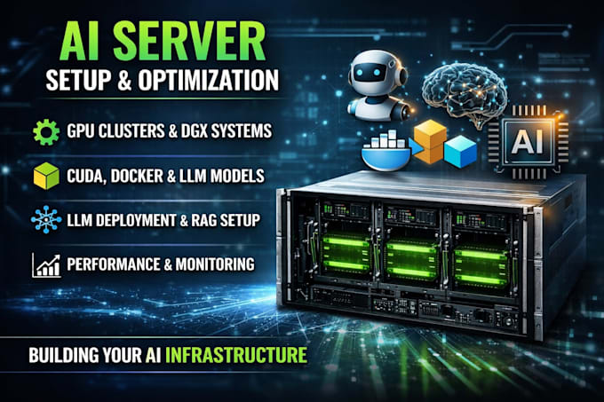 set up your ai server or dgx system for llm and ml workloads