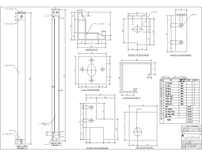 create professional shop drawings for all types of  projects