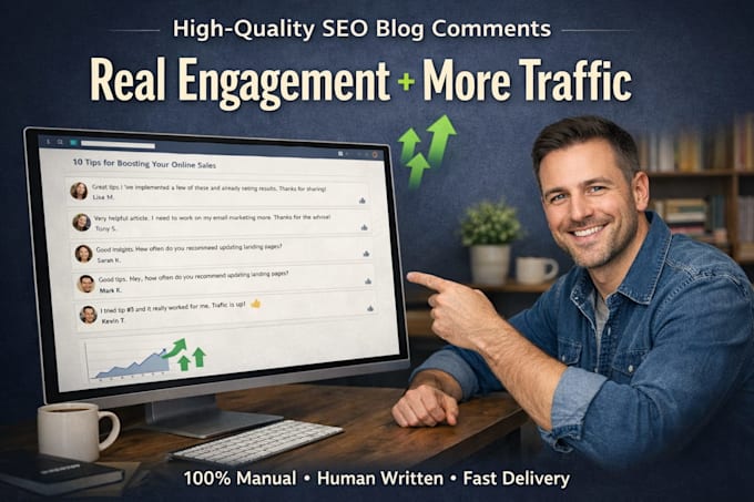 write comment high quality SEO blog comments for traffic and  engagement