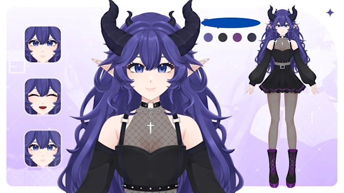 design and rig pro live2d vtuber model vtuber rigging live2d rigging 3d vtuber