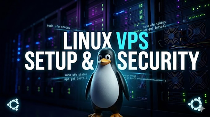 setup, configure and secure your linux vps server