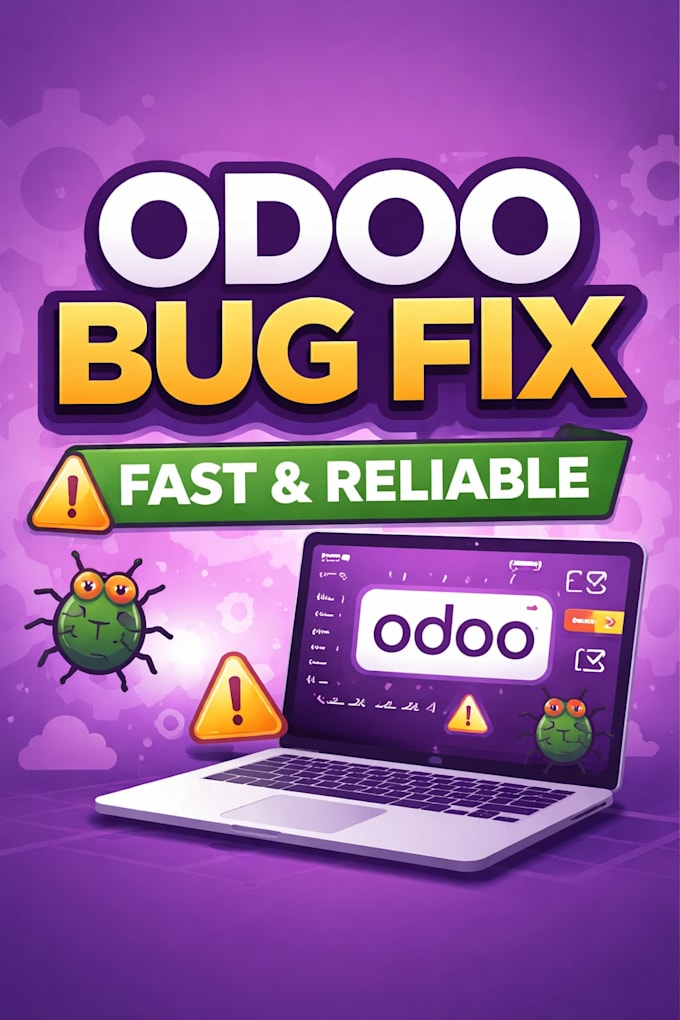 fix any odoo bug fast python, XML, qweb expert