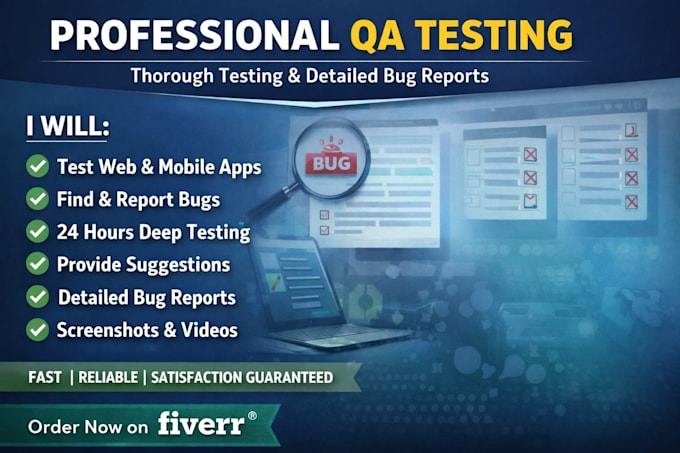 perform API and manual testing