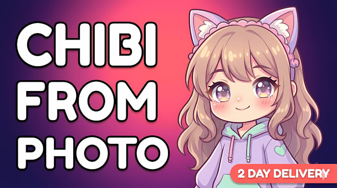 create a cute chibi avatar from your photo