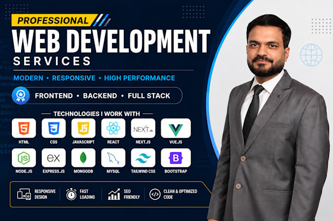 do website development for your business, wordpress website