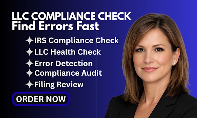 review your US llc and identify irs compliance errors for foreign owners