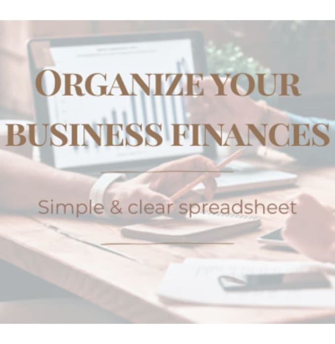 create a simple income and expense tracker for your business