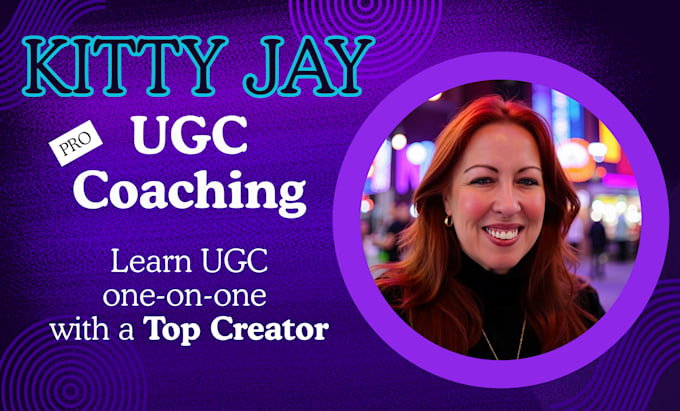 be your ugc coach and help with your gig