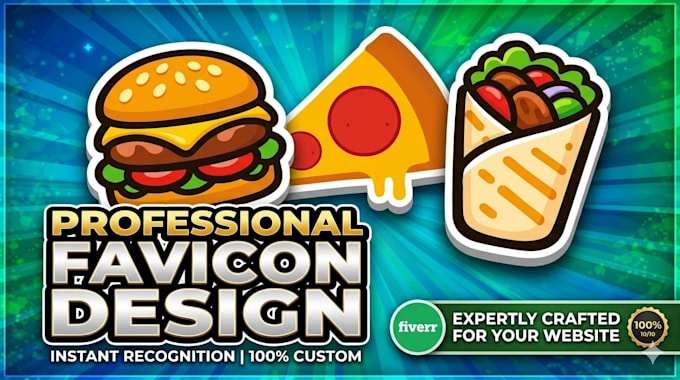 design a custom favicon within 24 hours