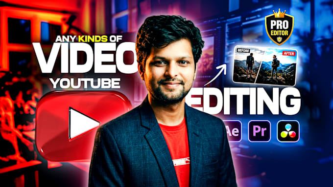 do professional video editing and youtube video editing