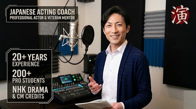 coach japanese acting for everyone