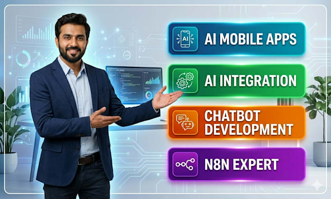 do ai mobile apps ai integeration chatbot development n8n