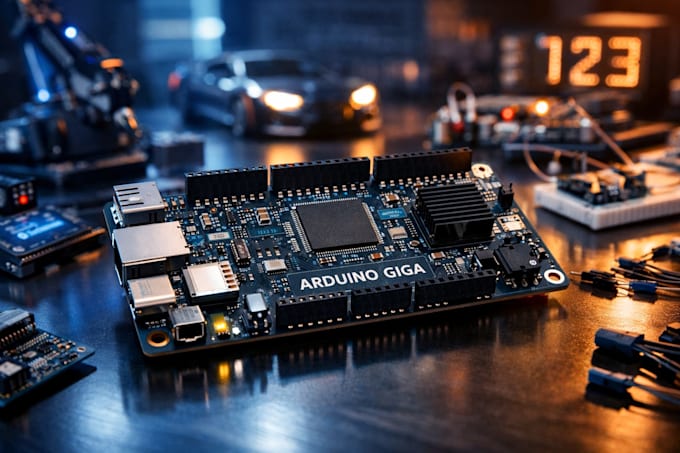 develop arduino embedded systems projects and firmware