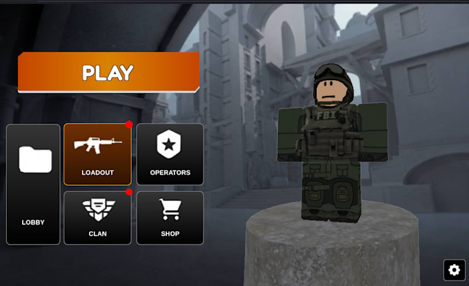create professional roblox game UI for simulators and anime games