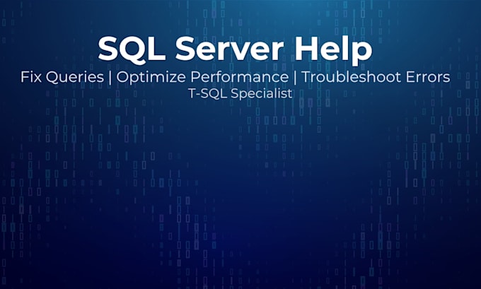 fix, optimize and troubleshoot sql server queries fast