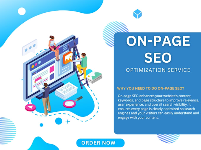 fix on page SEO issues and improve website ranking