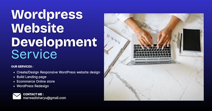 design and create a responsive wordpress website and blog