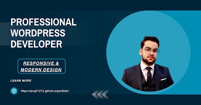 create a modern responsive wordpress website for your business
