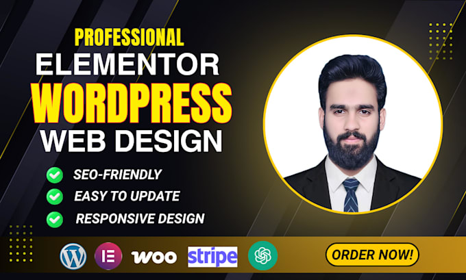 design, redesign, and duplicate wordpress websites as an elementor pro expert