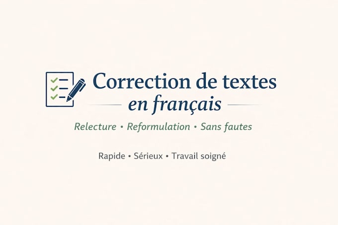 correction de texte et reformulation