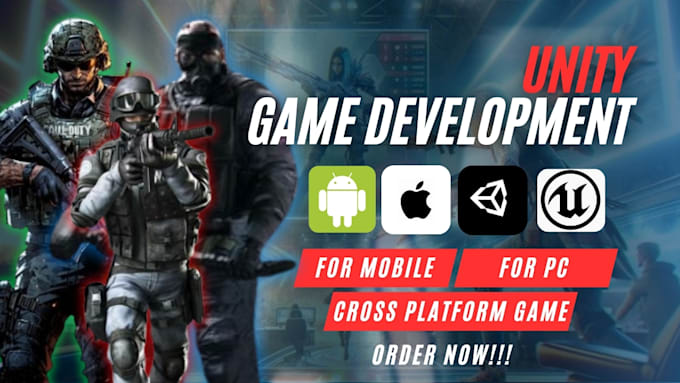 do unity 2d 3d game unity multiplayer game, unity mobile game as unity developer