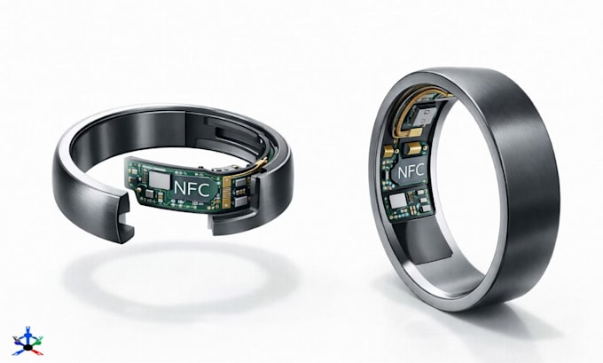 design smart ring wearable tech device 3d cad enclosure prototype development