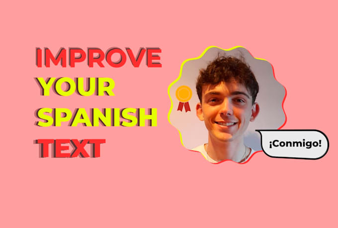 proofread and improve your spanish text