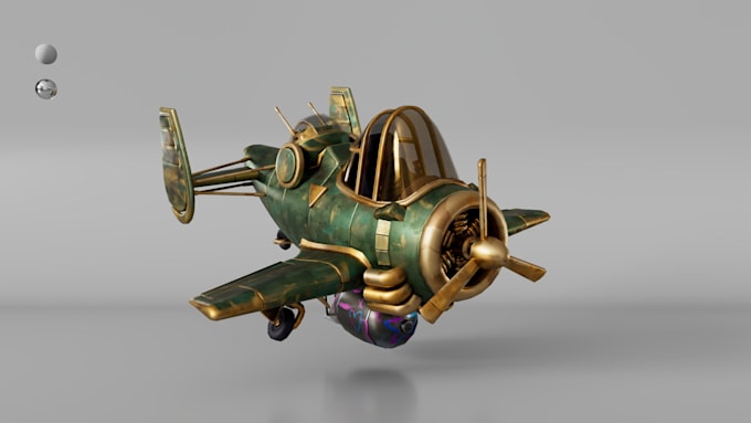 create stylized 3d props ready for games