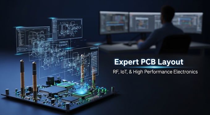 provide expert pcb layout for rf, iot, and high performance electronics